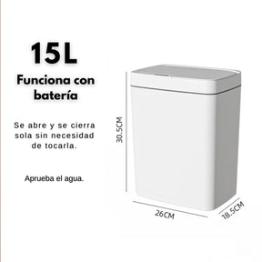 Cubo de basura con sensor 15L