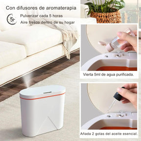 Papelera perfumada "Air Clean" 14L